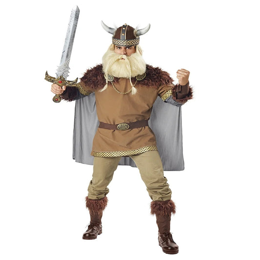 Viking Warrior Costume for Men without Sword