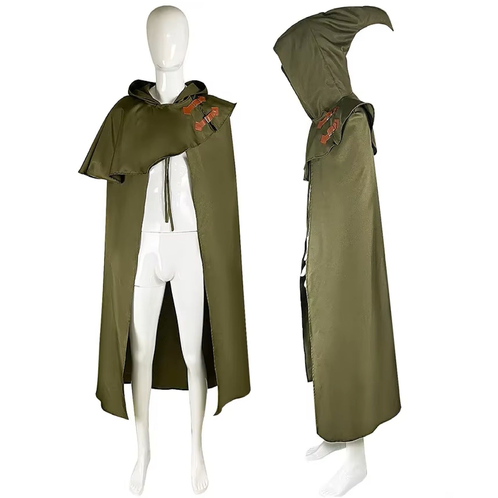Medieval Halloween Elf Cloak Costume