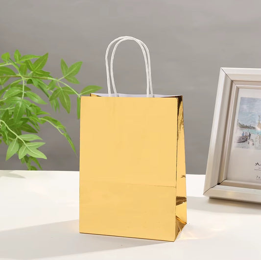 Sparkling Gift Tote Bags - Gold