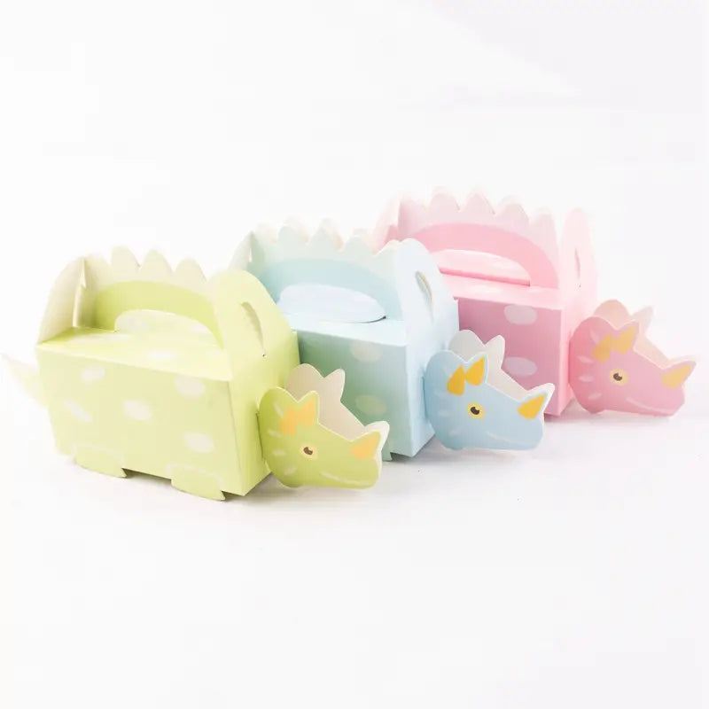 Dinosaur Birthday Party Favor Boxes Set