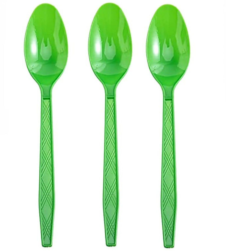 Green Cutlery Set (Spoon)