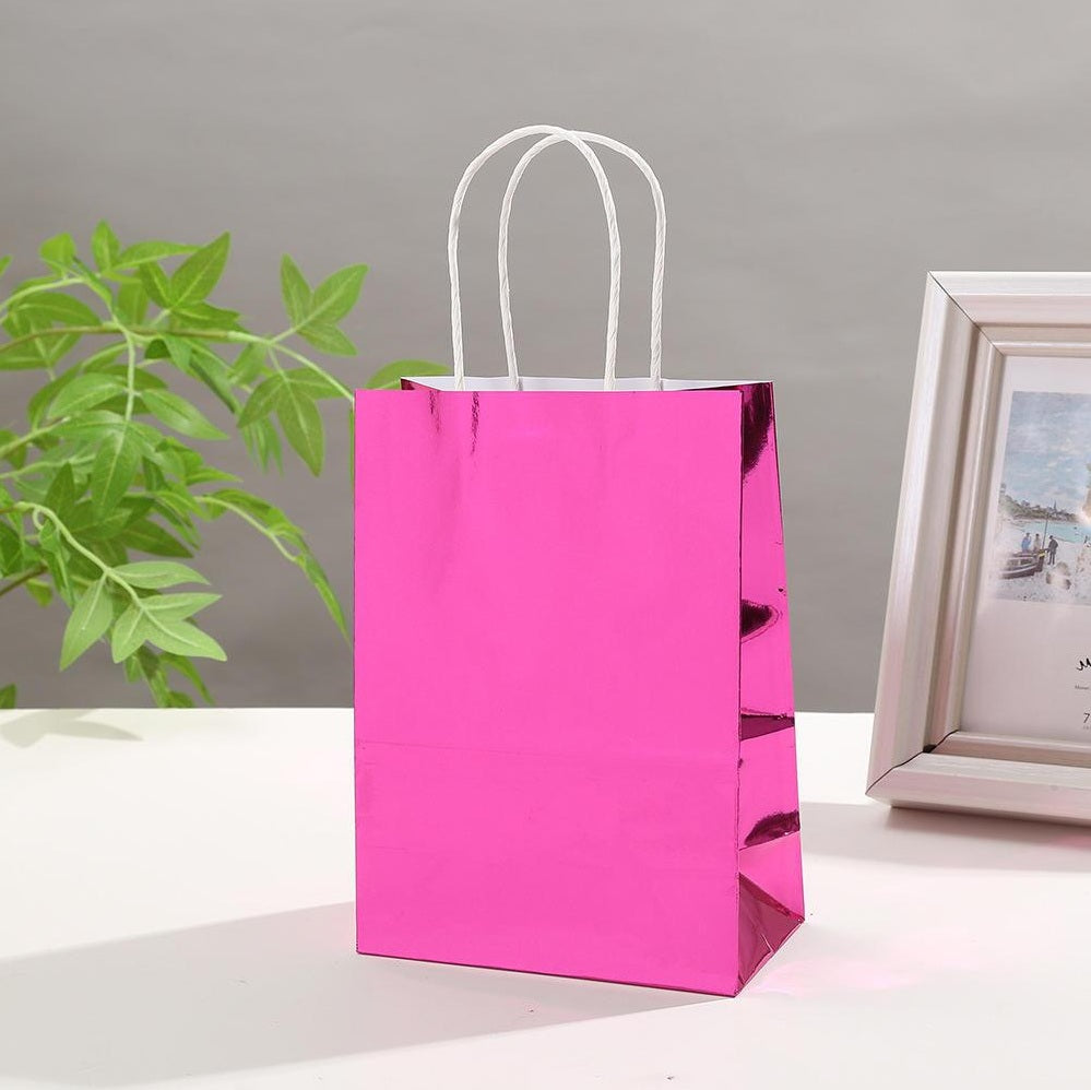 Sparkling Gift Tote Bags -Pink