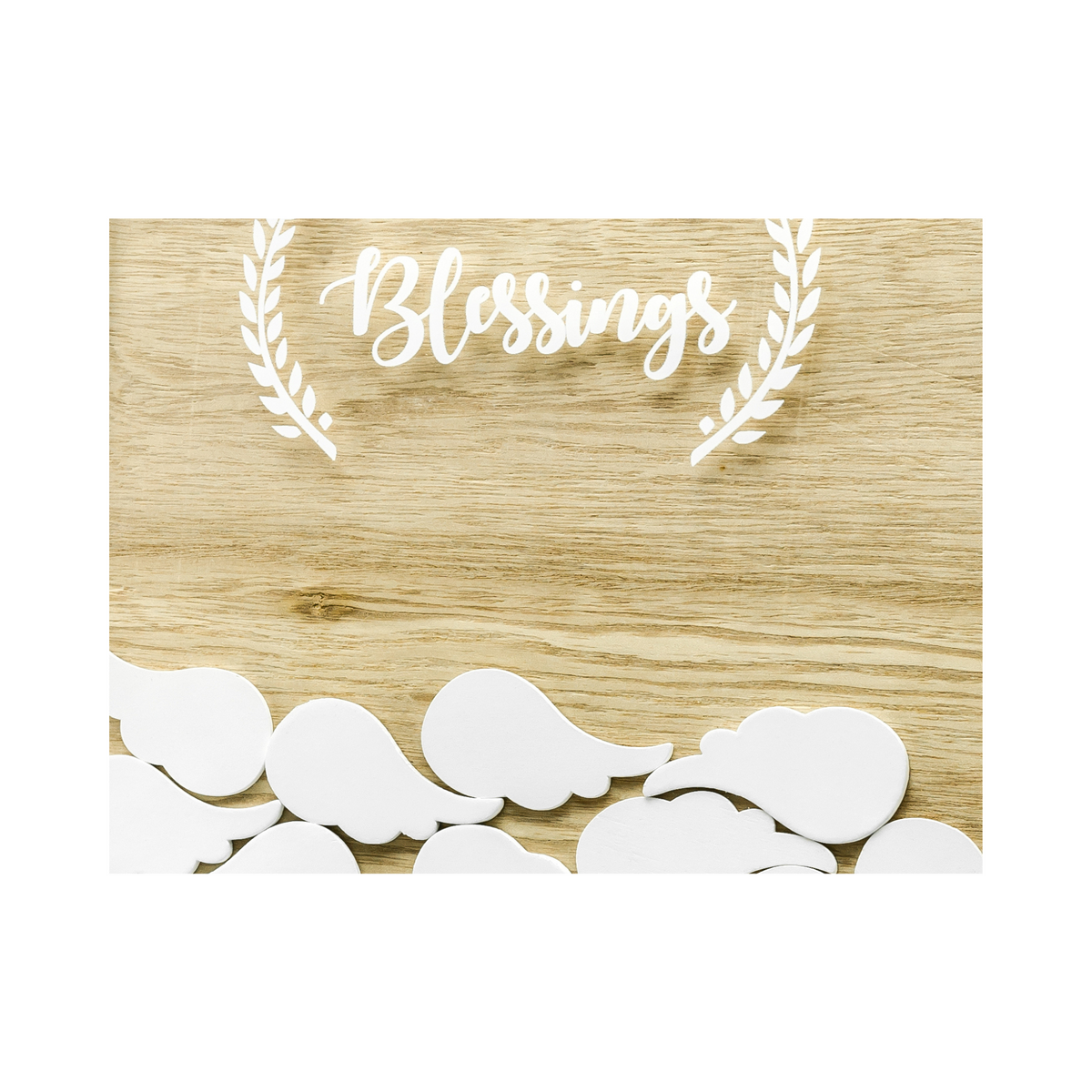 Wooden Guest Book