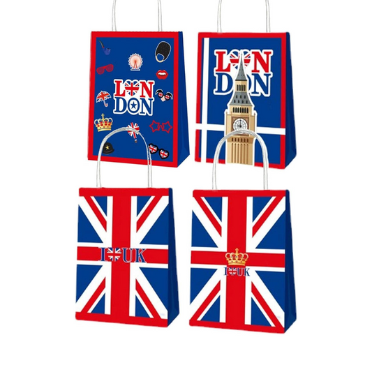 England Flag Portable Handbags Set