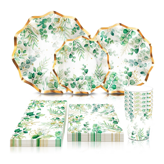 Eucalyptus Leaf Tableware Set