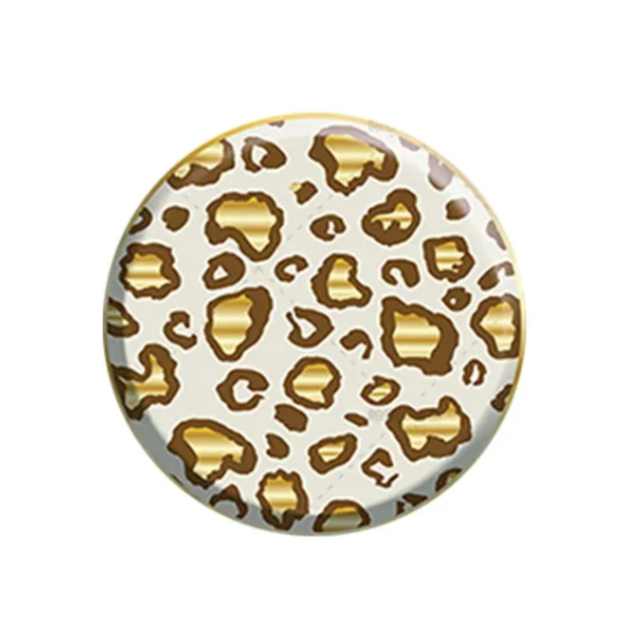 Animal Gold Leopard Theme Party Tableware Set