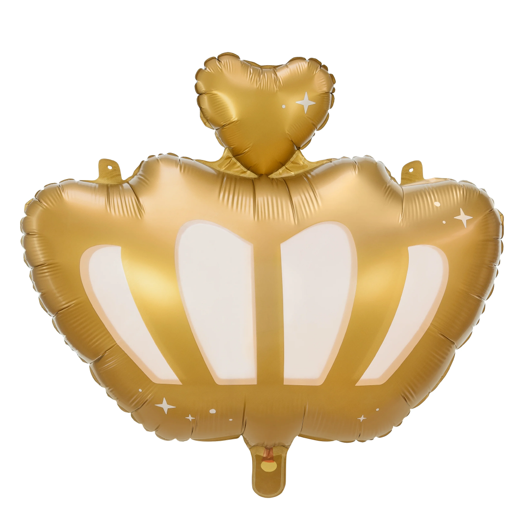 Golden Crown Foil Balloon