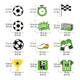 Load image into Gallery viewer, Football Theme Hanging Swirl Garland Set

