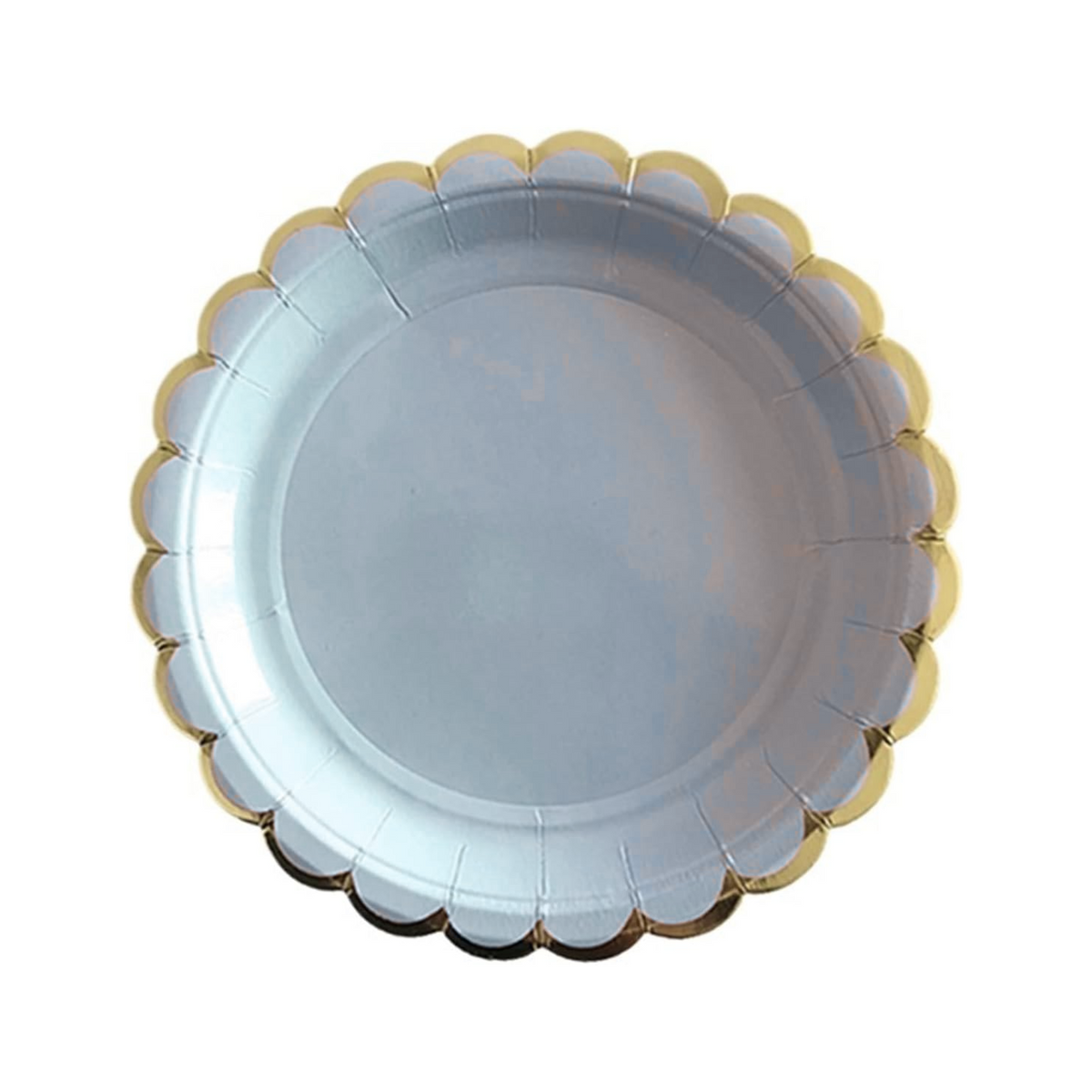 Light Blue Party 9 Inch Paper Plates Set