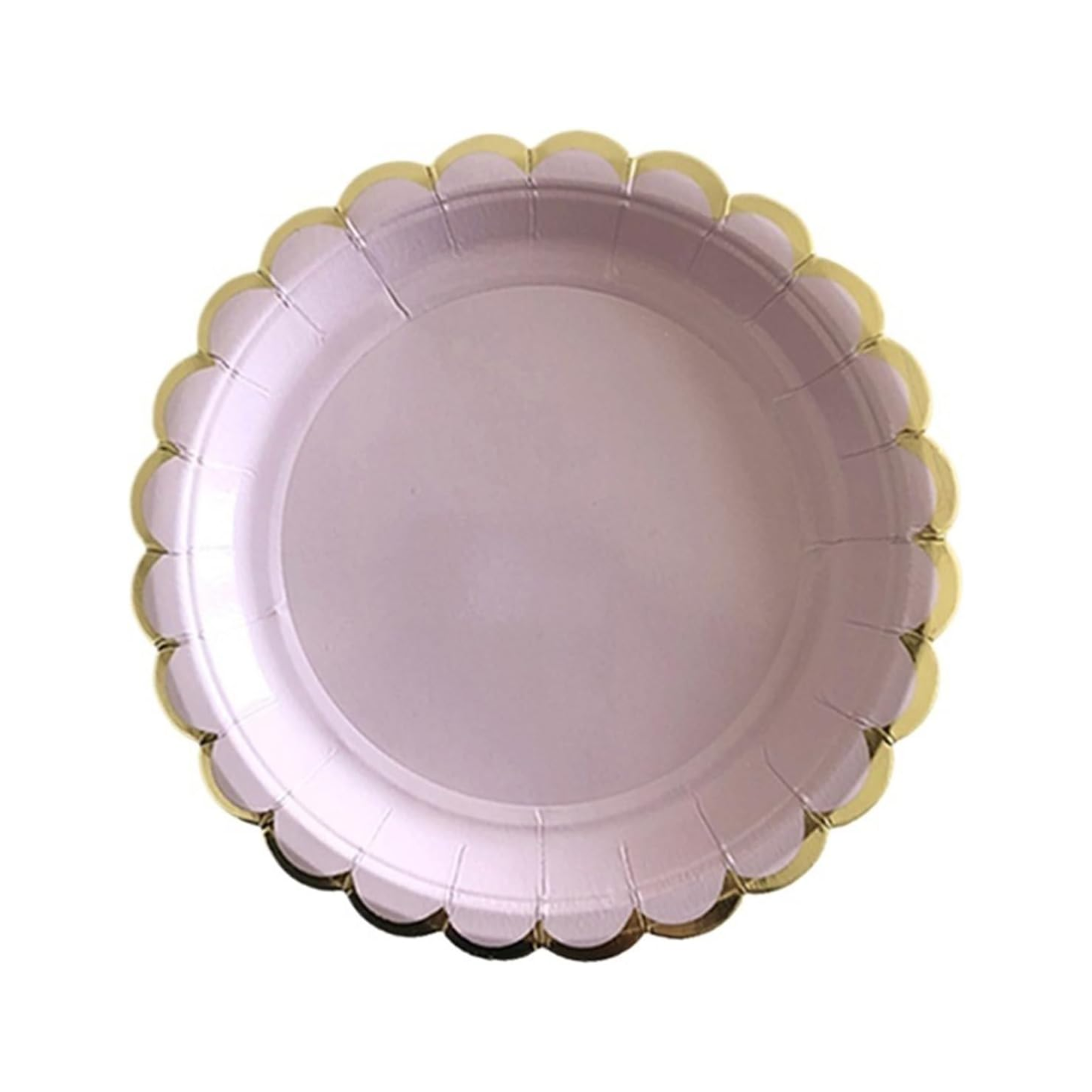 Light Purple Party 9 Inch Paper Plates Set