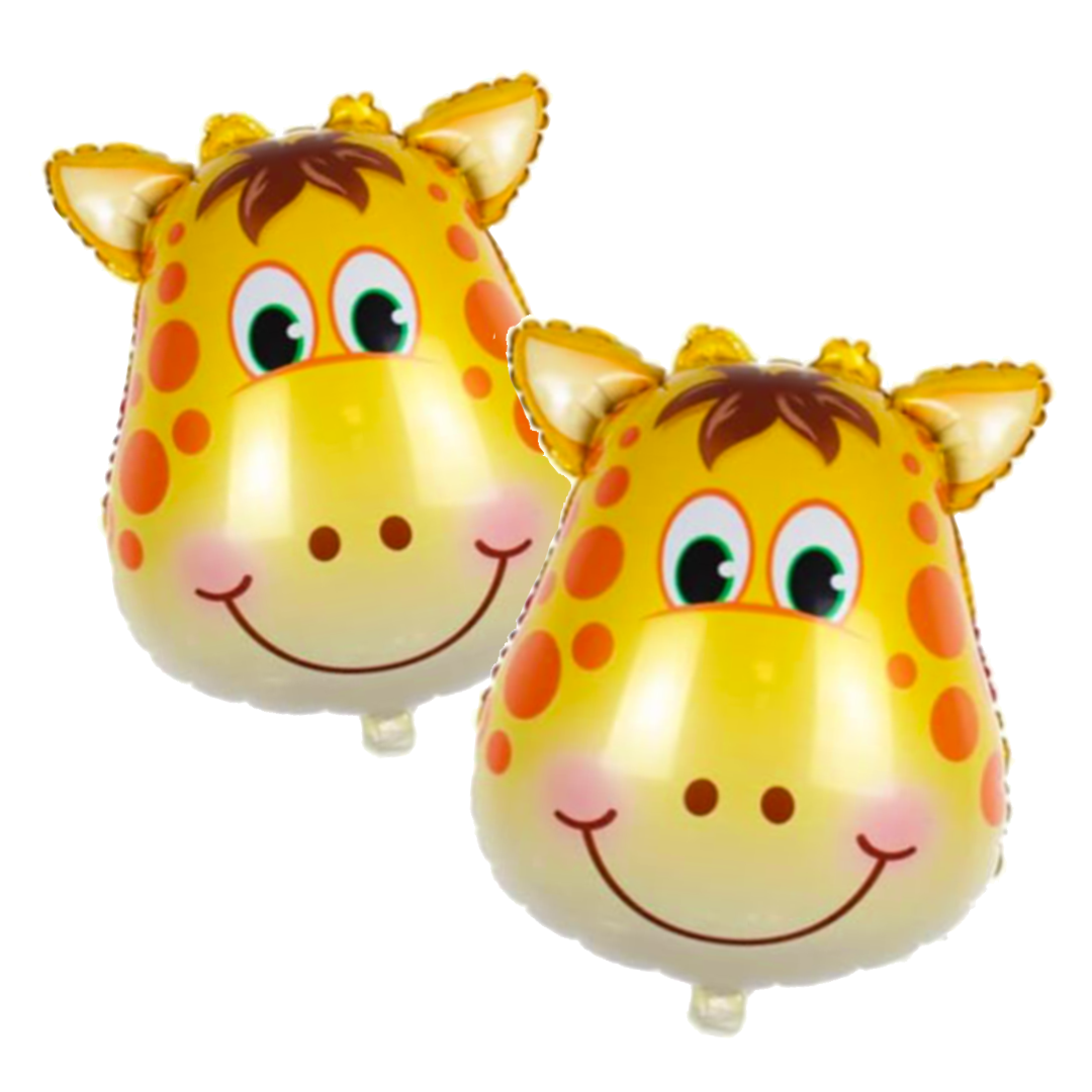 Animal Head Safari Foil Balloon (Giraffe Head)