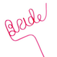 Load image into Gallery viewer, Bride to be Pink Straw
