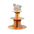 Load image into Gallery viewer, 3-Tier Dinosaurs Folding Cupcake Stand
