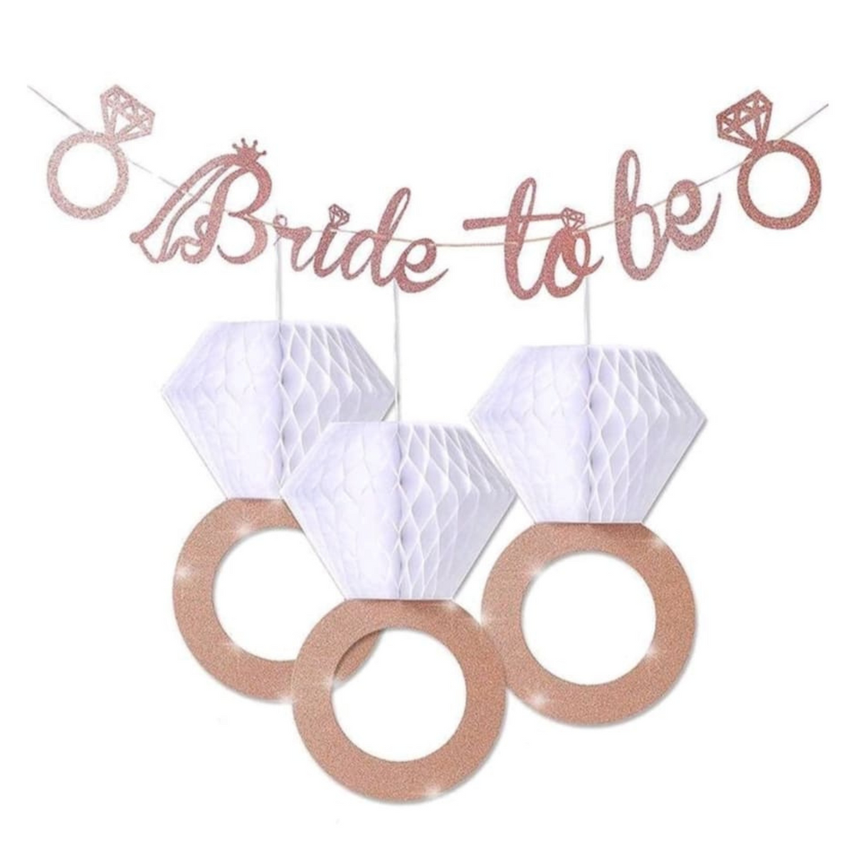 Bride To Be Theme Party Hanging Decorations Set