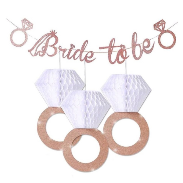 Bride To Be Theme Party Hanging Decorations Set