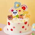 Load image into Gallery viewer, Cute Animal Birthday Candles Set
