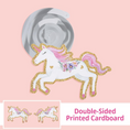 Load image into Gallery viewer, Unicorn Hanging Swirls Party Decoration Set
