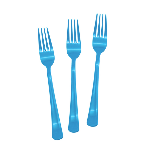 First Birthday Blue Decorations Cutlery Set (Forks)