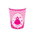 Load image into Gallery viewer, Hot Pink Girl Party Paper Cups Set
