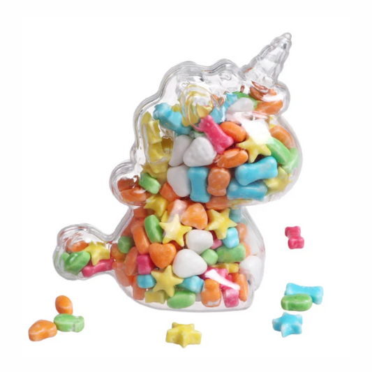 Unicorn Clear Plastic Candy Boxes Set