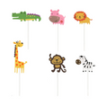 Load image into Gallery viewer, Safari Theme Cupcake Toppers Set
