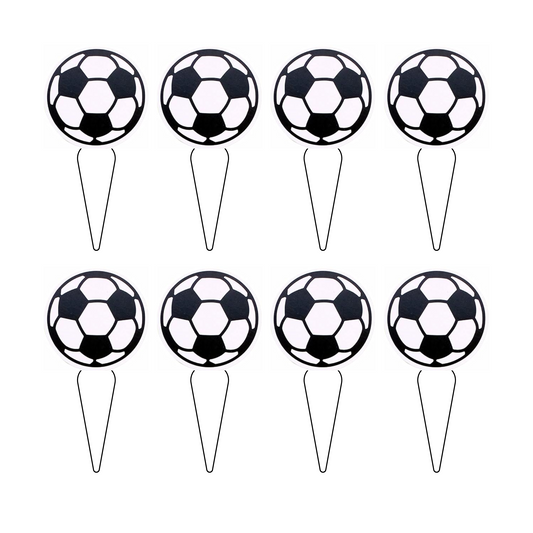 Birthday Party Football Sports Cake Topper