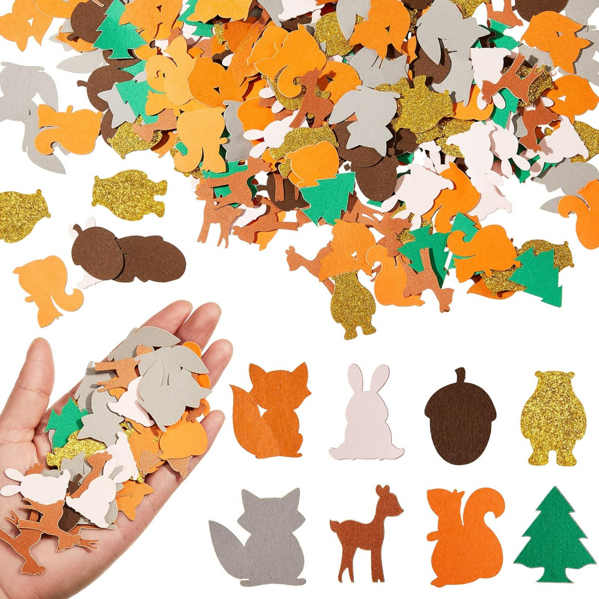 Woodland Animals Confetti