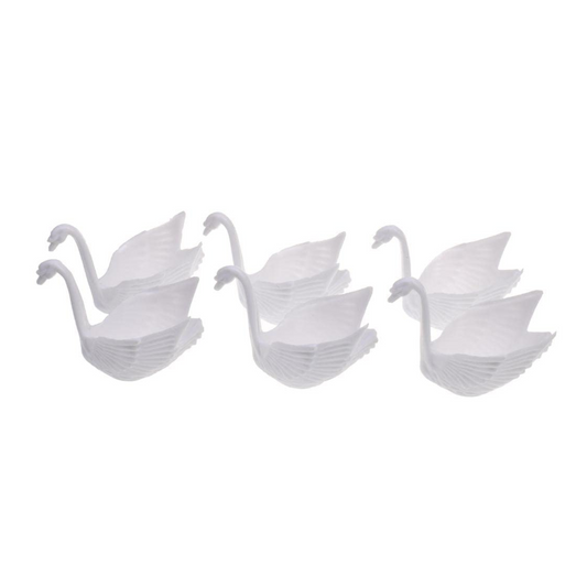White Swan Plastic Candy Box Set