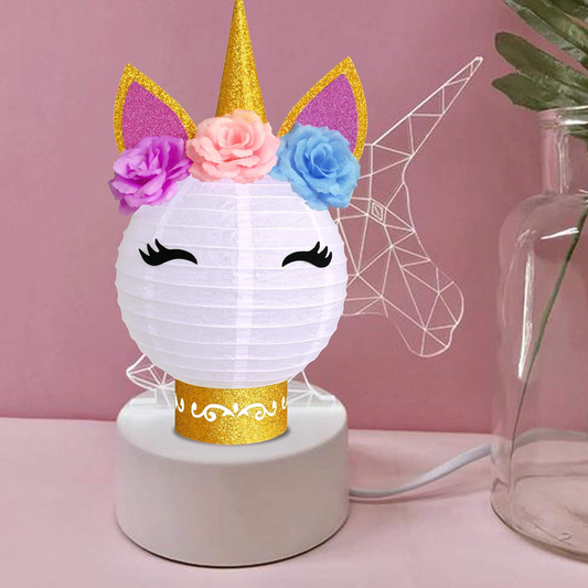 Unicorn Paper Lanterns Table Centerpieces Decorations