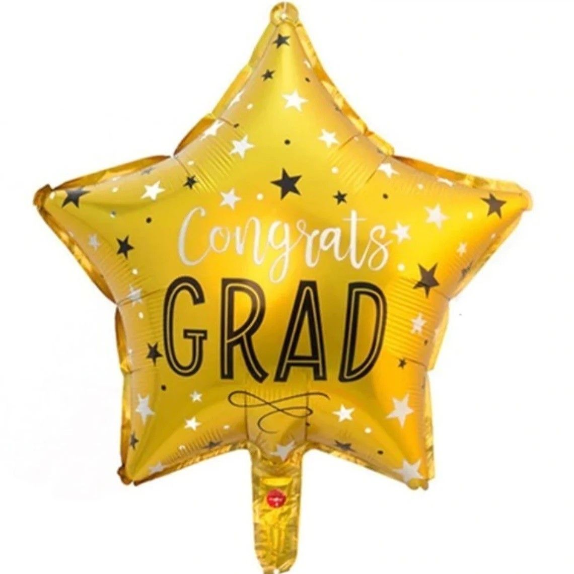 Graduation Gold Congrats Grad Balloon