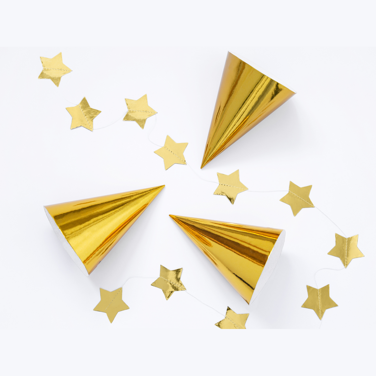 Gold Star Garland