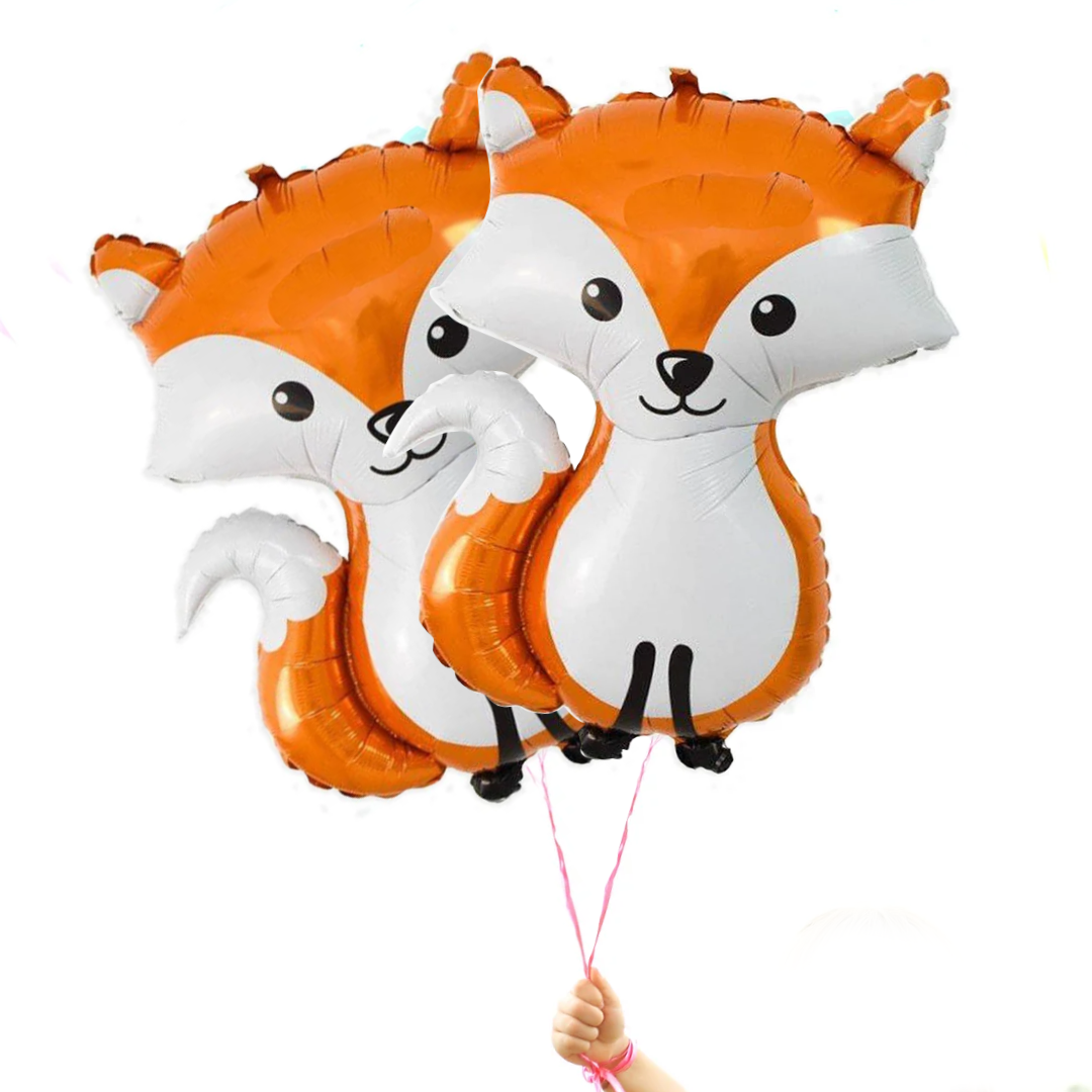 Fox Shaped Foil Balloon
