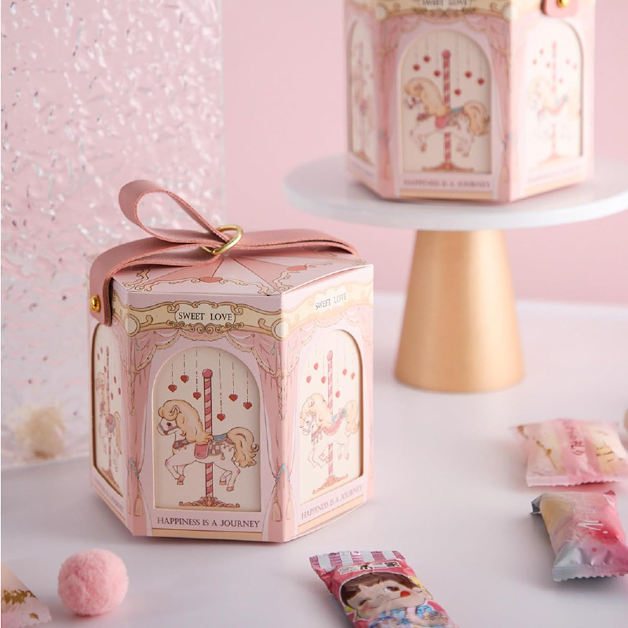 Carousel Theme Party Favor Candy Boxes