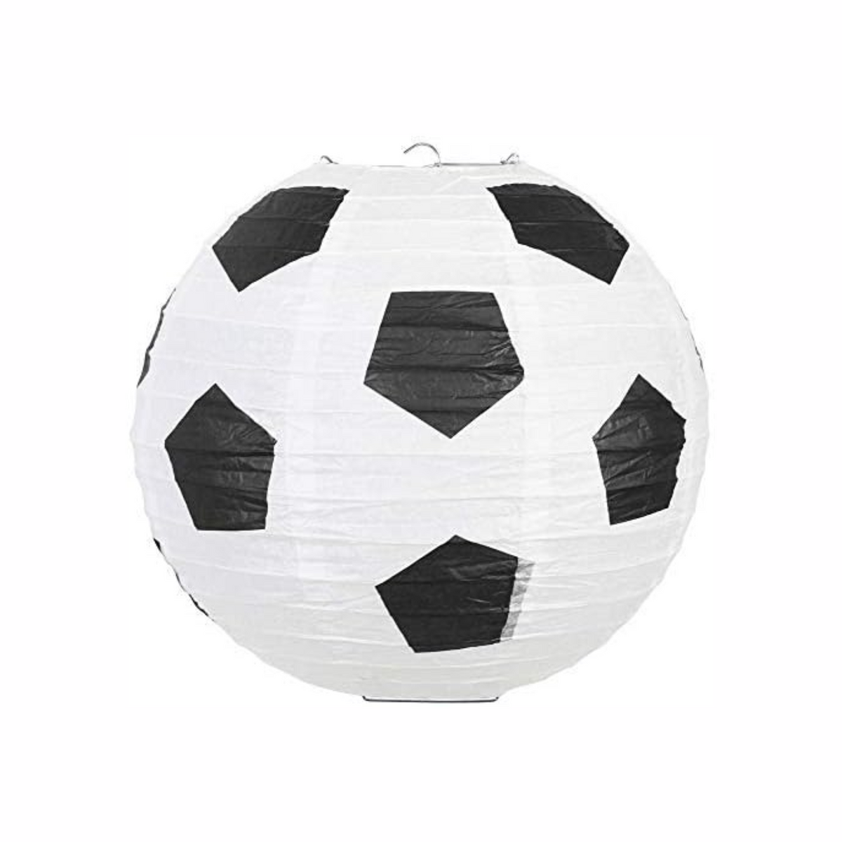 Decorative Soccer Ball Paper Lanterns Set