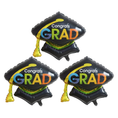 Load image into Gallery viewer, Huge Black Graduation Cap Balloon
