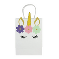 Load image into Gallery viewer, Gold Unicorn Paper Party Bags Set
