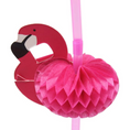 Load image into Gallery viewer, Flamingo Cocktail Drinking Plastic Straw
