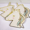 Load image into Gallery viewer, Unicorn Theme Party Paper Plates Set
