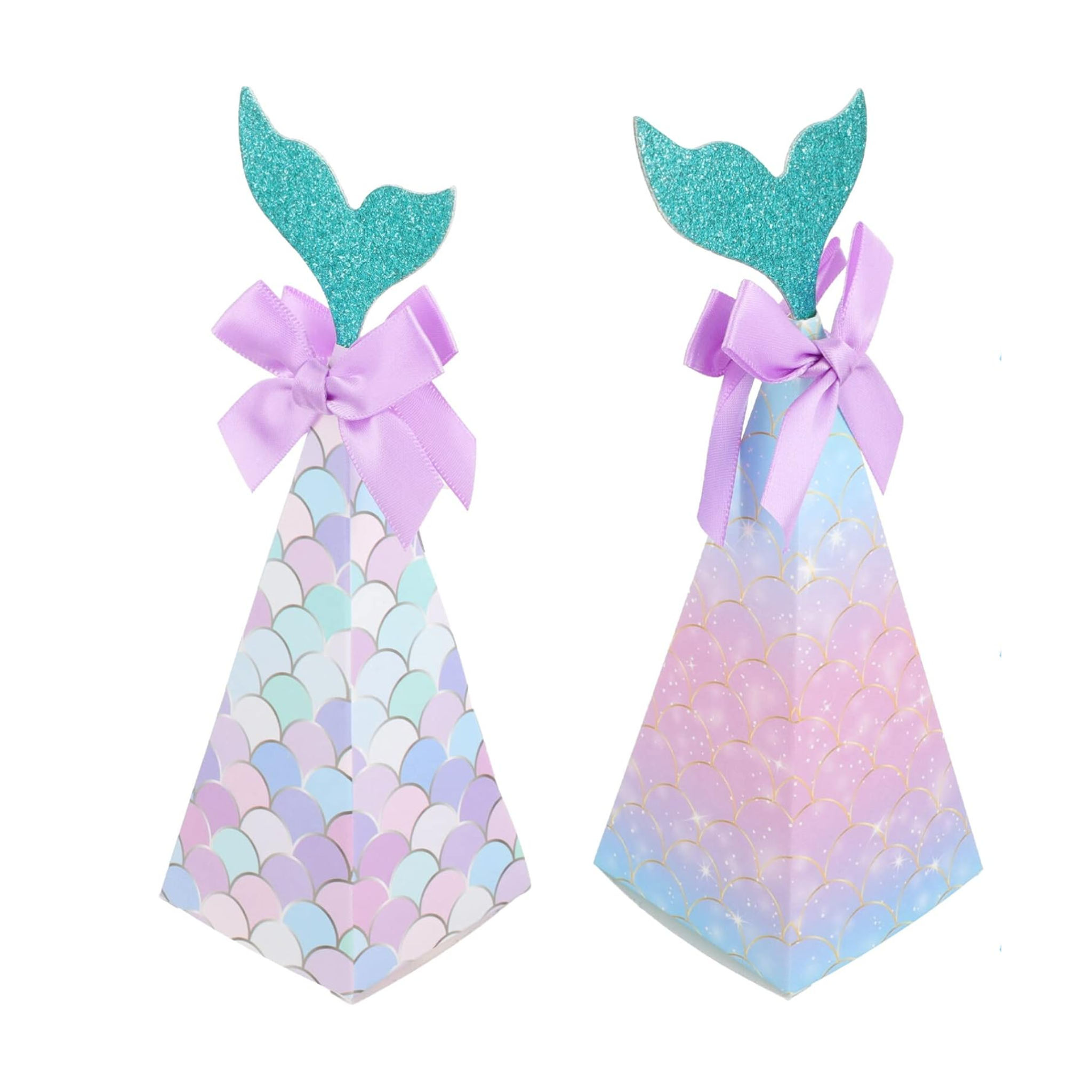 Mermaid Shining Tails Paper Candy Box