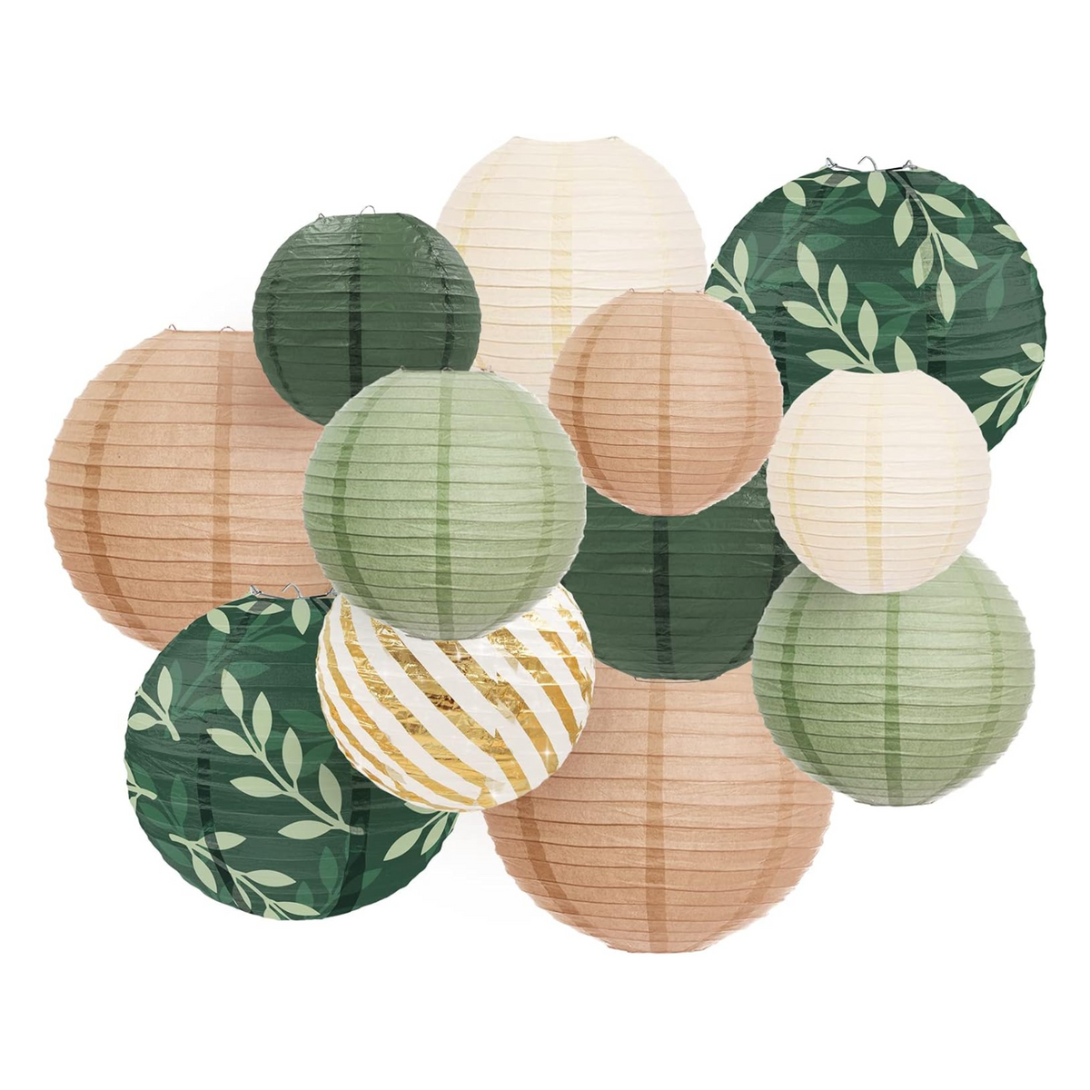 Safari Theme Party Decorations Paper Lanterns Set