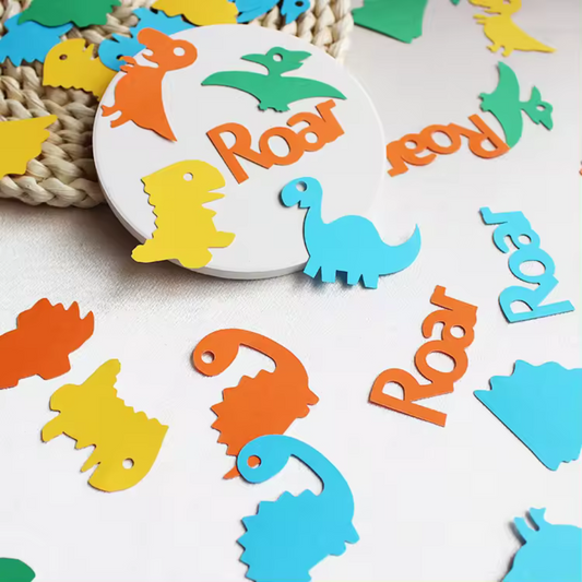 Dino Theme Party Decorations Confetti