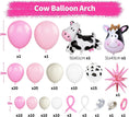 Load image into Gallery viewer, Pink White Cow Balloon Arch Decorations
