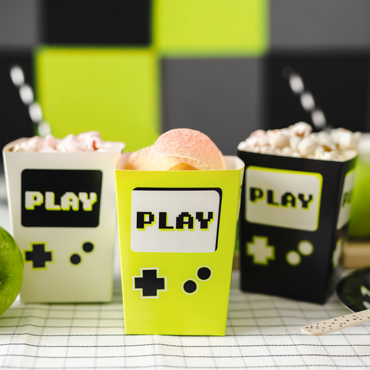 Gamers Theme Party Snack Boxes Set