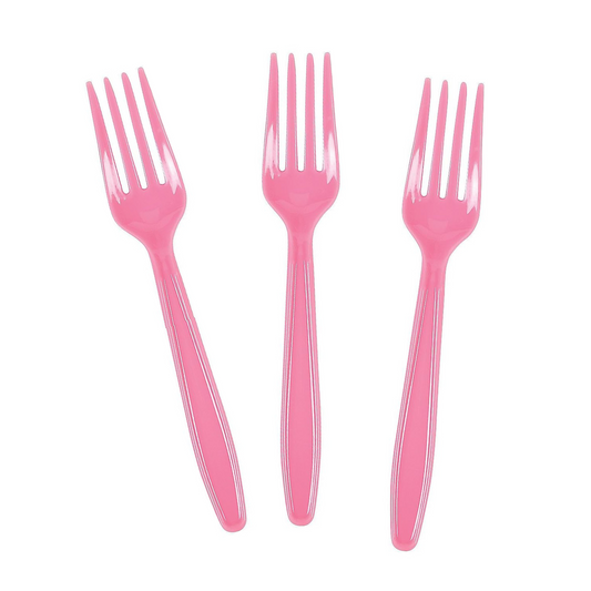 Donut Theme Birthday Party Cutlery Set (Forks)