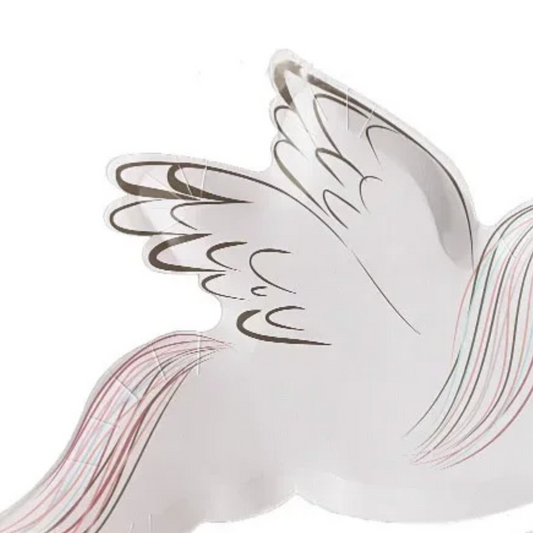 Winged Unicorn Plates Set