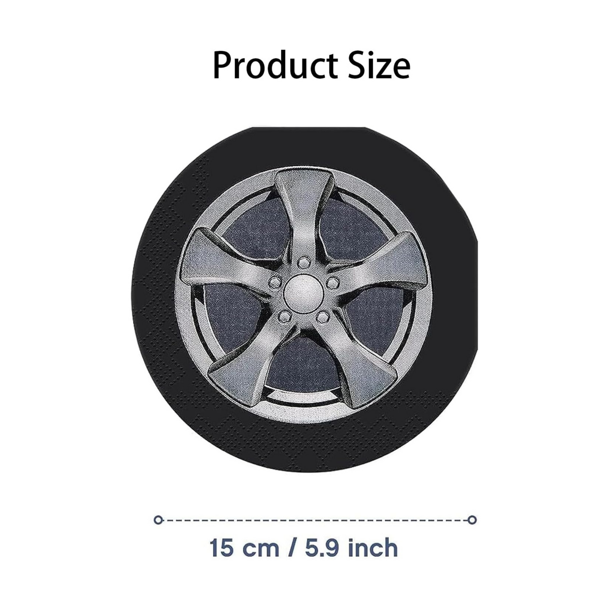 Tire Paper Napkins Set