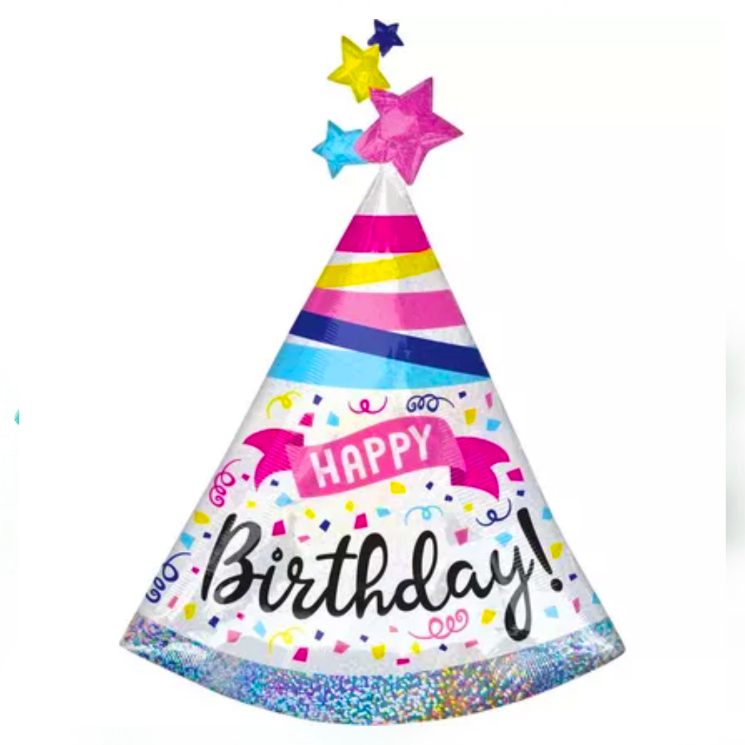 Birthday Hat Balloon Set