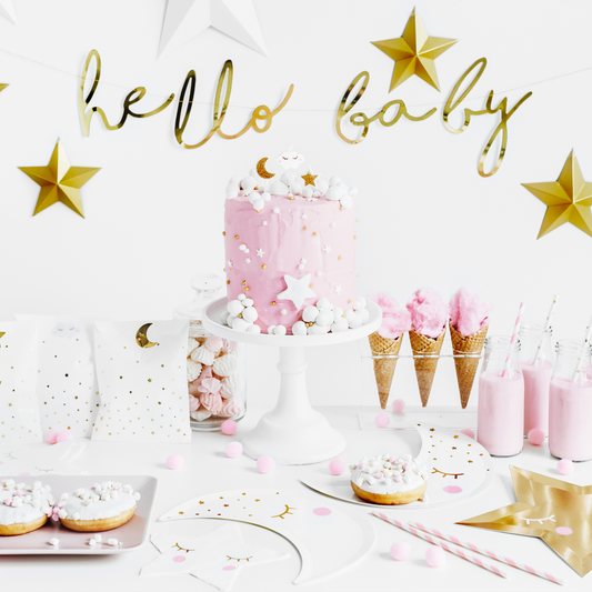 Little Star, Hello Baby Banner