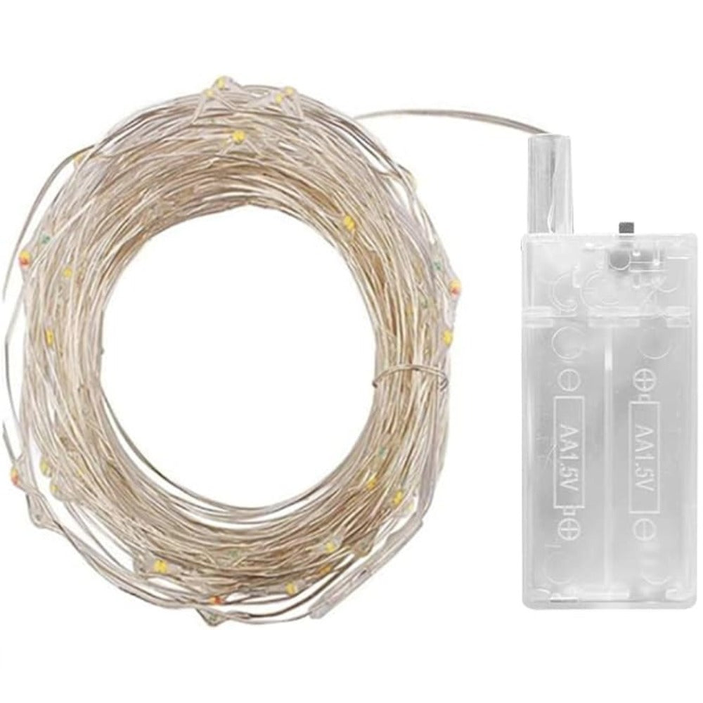 2 battery case 3 m - warm light