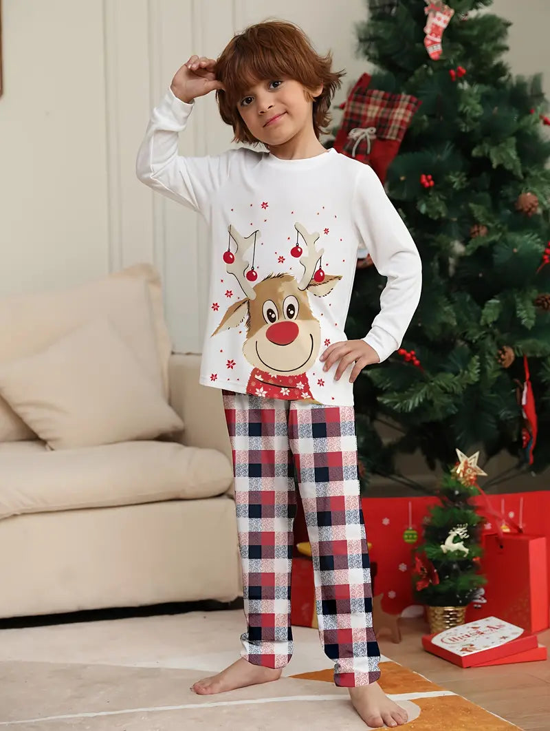 Christmas Family Pijamas Matching Set